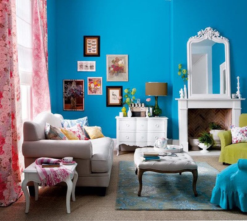 Colourful Living Room