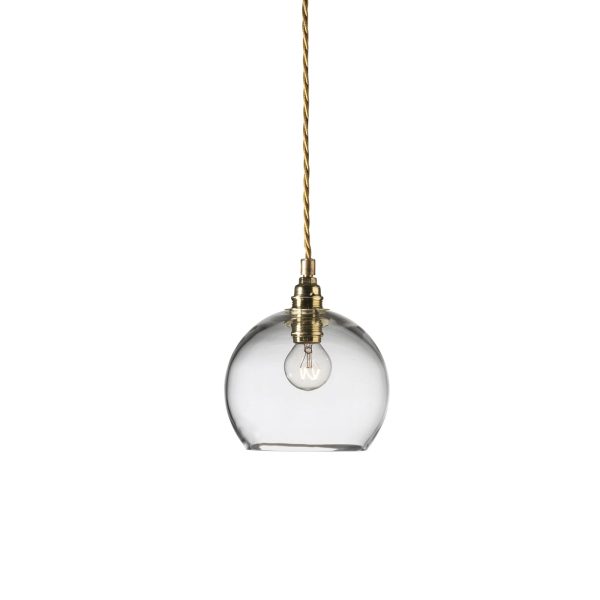 Rowan Pendant Lamp 15cm Clear