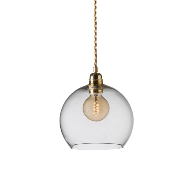 Rowan Pendant Lamp 22cm Clear