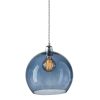 Rowan Pendant Lamp 22cm Colour Variations Deep Blue