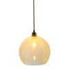 Rowan pendant lamp, alabaster, 28cm