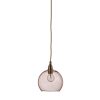 Rowan pendant lamp, bright coral, 15cm Rowan pendant lamp, bright coral, 15cm