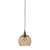 Rowan pendant lamp, chestnut brown, 15cm Rowan pendant lamp, chestnut brown, 15cm