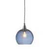 Rowan pendant lamp, deep blue, 15cm 1 Rowan pendant lamp, deep blue, 15cm 1