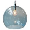Rowan pendant lamp, deep blue, 39cm