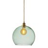 Rowan pendant lamp, forest green, 28cm 1