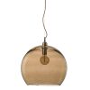 Rowan pendant lamp, golden smoke, 39cm Rowan pendant lamp, golden smoke, 39cm