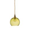 Rowan pendant lamp, olive, 15cm