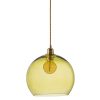 Rowan pendant lamp, olive, 28cm