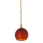 Rowan pendant lamp, rust, 15cm 1