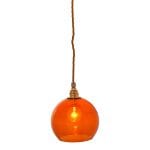 Rowan pendant lamp, rust, 15cm