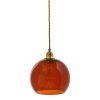 Rowan pendant lamp, rust, 22cm 1