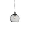 Rowan pendant lamp, smokey grey, 15cm Rowan pendant lamp, smokey grey, 15cm