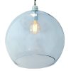 Rowan pendant lamp, topaz blue, 39cm 1 Rowan pendant lamp, topaz blue, 39cm 1