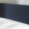 Stirling Fabric Ottoman Bed Denim Blue