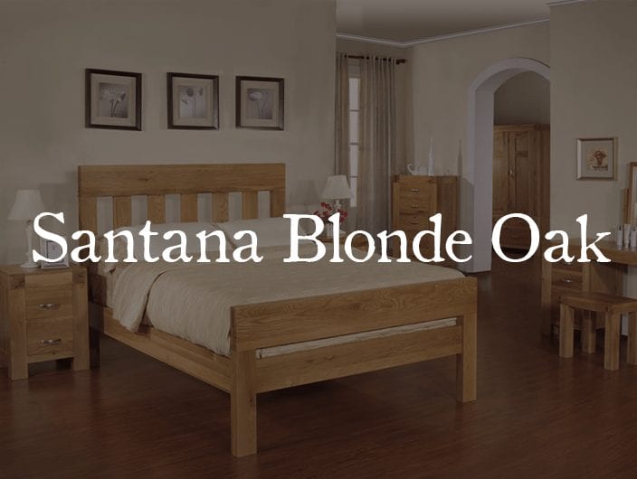 Santana Blonde Oak furniture collection is made from reclaimed oak recovered from the demolition of old buildings and has a wonderful, rustic character and a rich patina built up by hand finishing. Santana Blonde Oak furniture is crafted from solid light oak and high-quality oak veneers and is finished with a soft sheen lacquer which protects the surface.