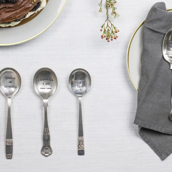 Dessert Spoon – ‘Spoonful of happiness’