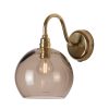 Rowan Wall Lamp Chestnut Brown, 15cm Rowan Wall Lamp Chestnut Brown, 15cm