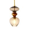 Futura Pendant Lamp, Chestnut Brown, 24cmH Futura Pendant Lamp, Chestnut Brown, 24cmH