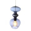 Futura Pendant Lamp, Deep Blue, 37cmH