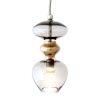 Futura Pendant Lamp, Smokey Grey, 24cmH