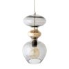 Futura Pendant Lamp, Chestnut Brown, 37cmH