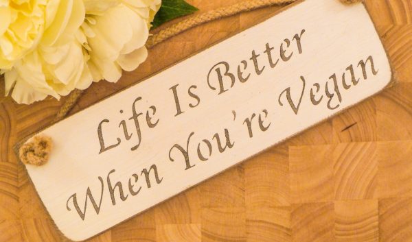 Vegan Wall Plaque - Life Is Better When You're Vegan