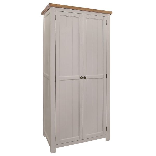 Gresford Grey 2 Door Wardrobe