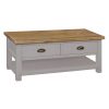 Gresford Grey 2 Drawer Coffee Table Gresford Grey 2 Drawer Coffee Table
