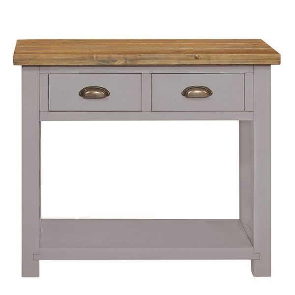 Gresford Grey 2 Drawer Console Table K.D