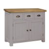 Gresford Grey 3 Drawer 2 Door Sideboard