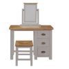 Gresford Grey 3 Drawer Dressing Table