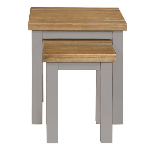 Gresford Grey Nest of 2 Tables