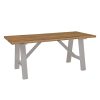 Gresford Grey Trestle Table 1800 x 900