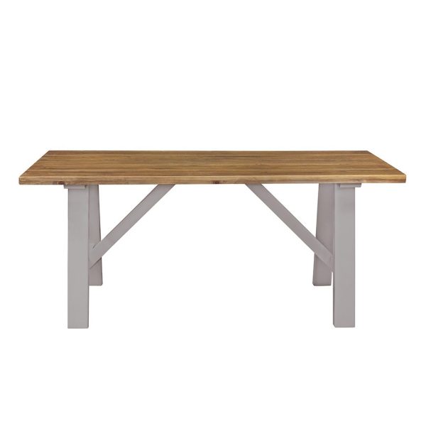 Gresford Grey Trestle Table 1800 x 900