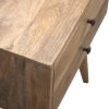 Mango Hill 2 Drawer Solid Wood Bedside Table