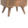 Mango Hill 3 Drawer Solid Wood Bedside Table Mango Hill 3 Drawer Solid Wood Bedside Table