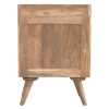 Mango Hill 3 Drawer Solid Wood Bedside Table