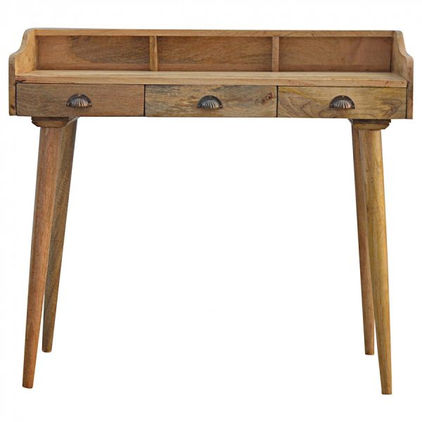 Mango Hill 3 Drawer Writing Desk