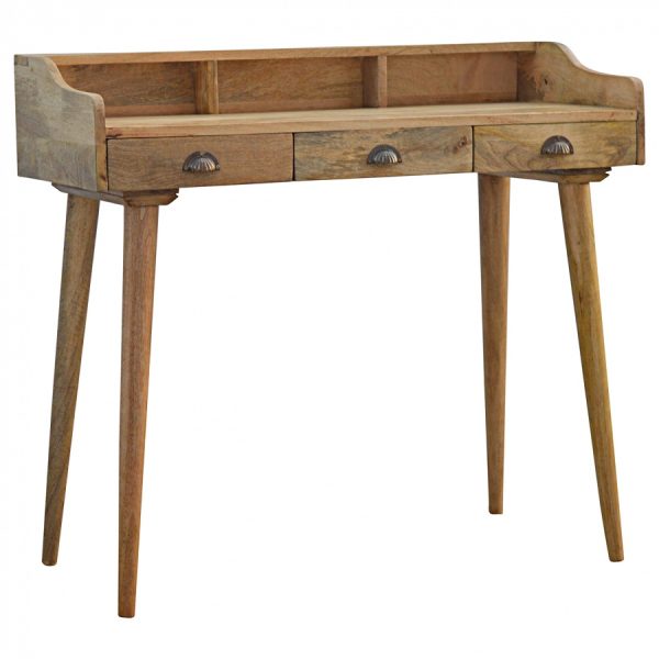 Mango Hill 3 Drawer Writing Desk