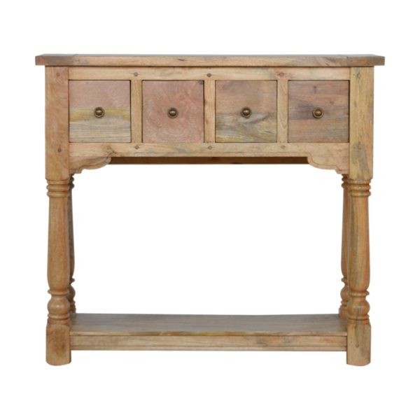 Mango Hill 4 Drawer Console Table