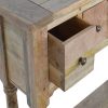 Mango Hill 4 Drawer Console Table