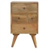 Mango Hill 4 Drawer Petite Bedside