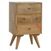 Mango Hill 4 Drawer Petite Bedside