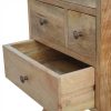 Mango Hill 4 Drawer Petite Bedside