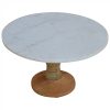 Mango Hill Cake Stand with Marble Top