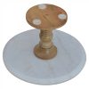 Mango Hill Cake Stand with Marble Top