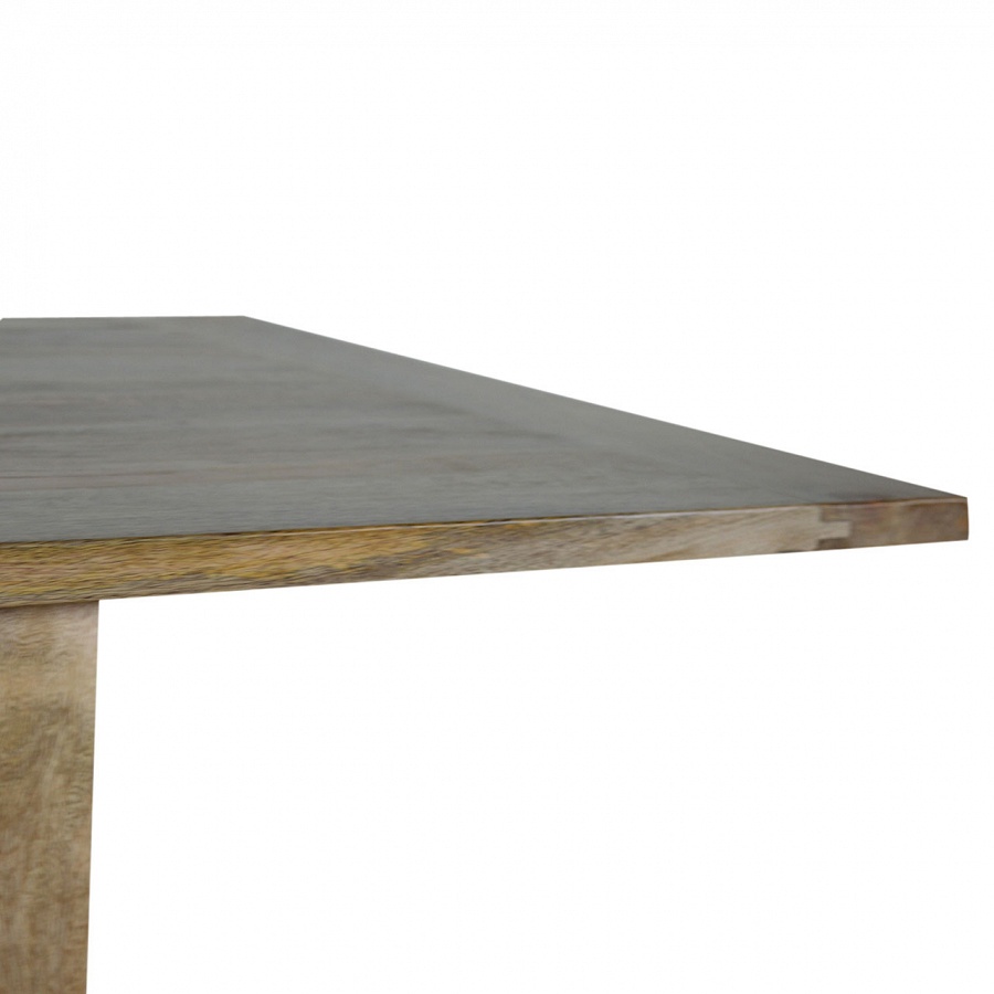 Mango Hill Extendable Butterfly Dining Table with Straight Legs