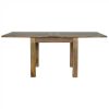 Mango Hill Extendable Butterfly Dining Table with Straight Legs