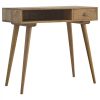 Mango Hill Open Shelf 1 Drawer Writing Desk